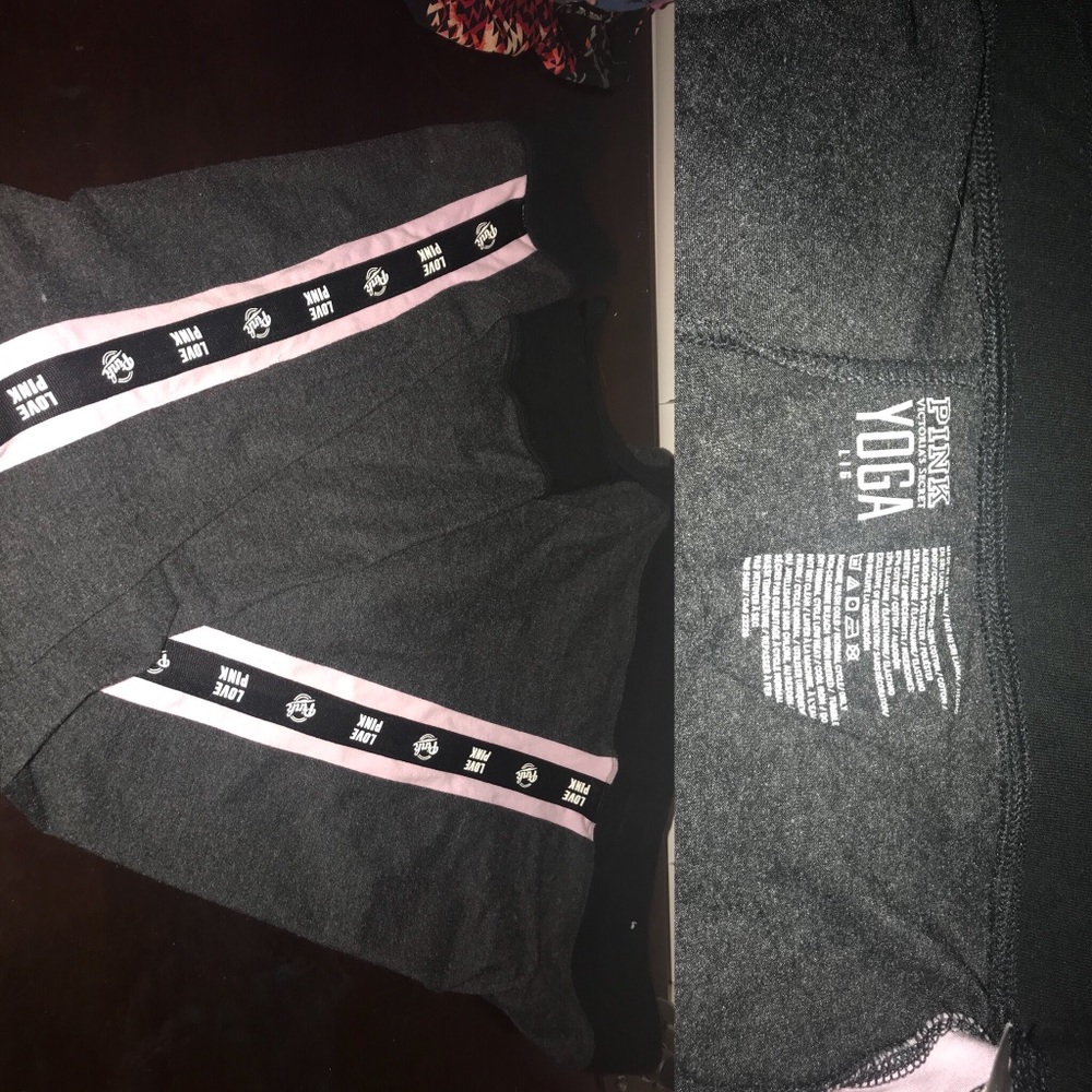 Large VS PINK yogas